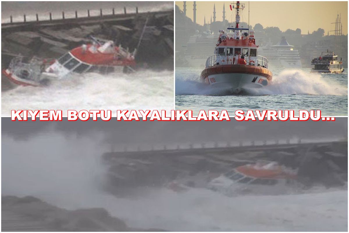 KEGM-7 Botu Kayalıklara Çarptı: 3 Kayıp