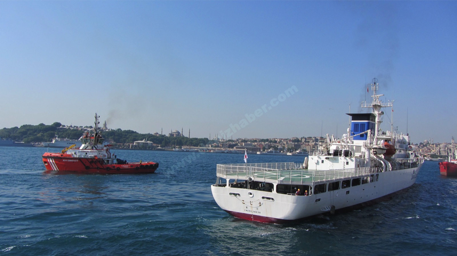 Japon Eğitim Gemisi JCG KOJIMA İstanbul&#039;da