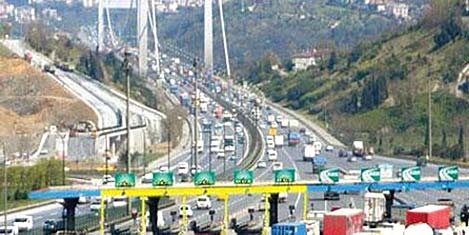 Köprü ve Otoyollarda Tarife Çalışması