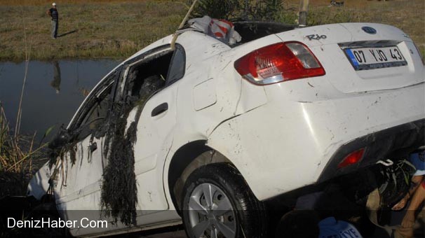 Balık Tutarken Otomobil Çarptı