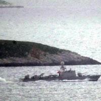 Türk Savaş Gemisi Kardak'ta