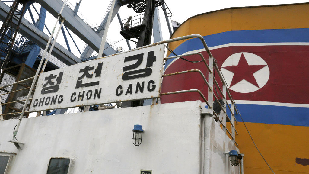 Panama’da El Konulan Gemi Cephanelik Gibi