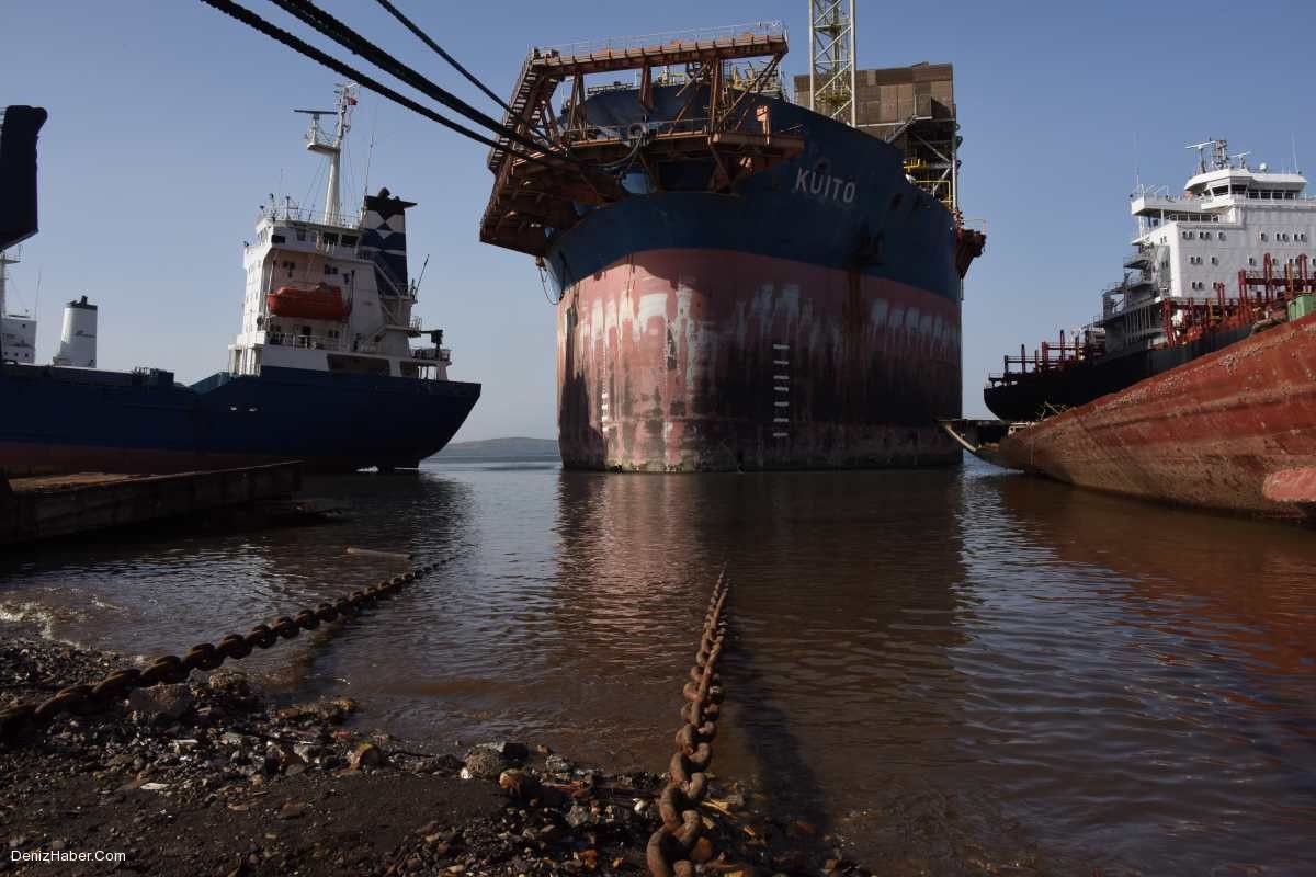 FPSO KUITO için yolun sonu....