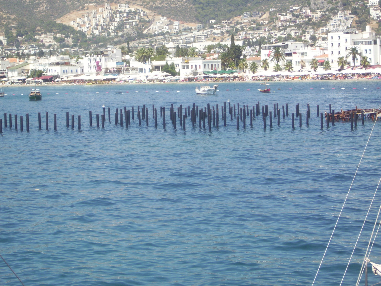 İskele Gitti, Kazıkları kaldı!...