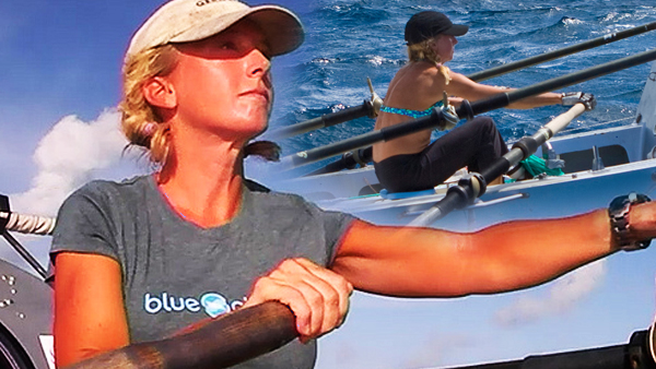 Pasifik Okyanusu'nu tek başına geçen ilk kadın kürekçi
