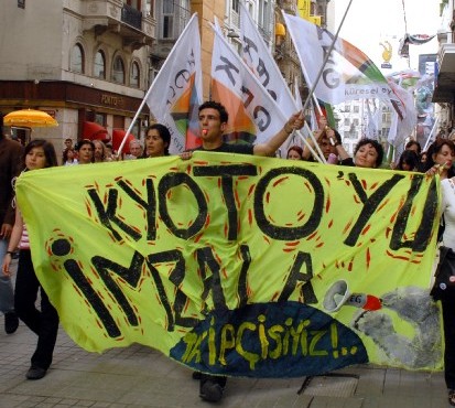 KYOTO Protokolüne Destek Yürüyüşü
