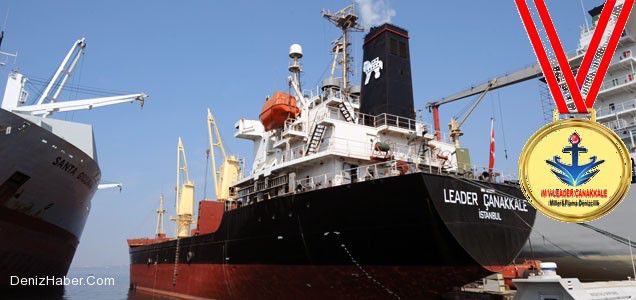 Ocak Gurur Madalyası &quot;Leader Çanakkale&quot; Gemisine