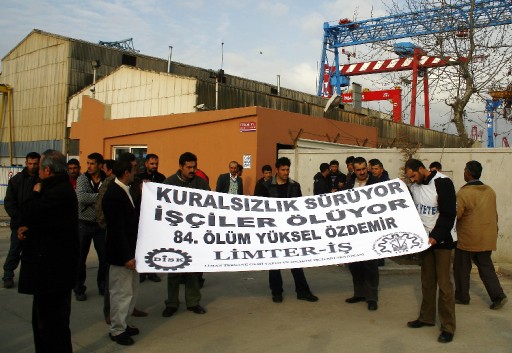 Limter-İş'ten Oturma Eylemi