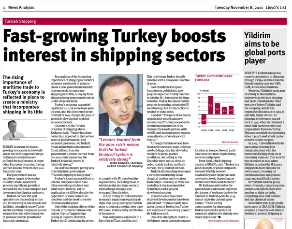 &#039;Türk Denizciliğinde önemli fırsatlar olacak&#039;