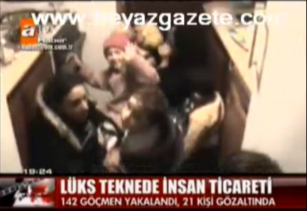 Lüks Teknede İnsan Ticareti