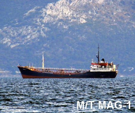 Türk Gemisi Abhazya Limanında battı