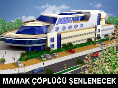 Gemi şeklinde ticaret merkezi