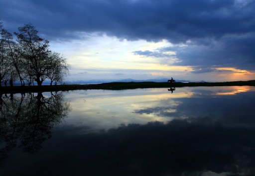 Yağmurlu Bir Günden Güneş Manzarası