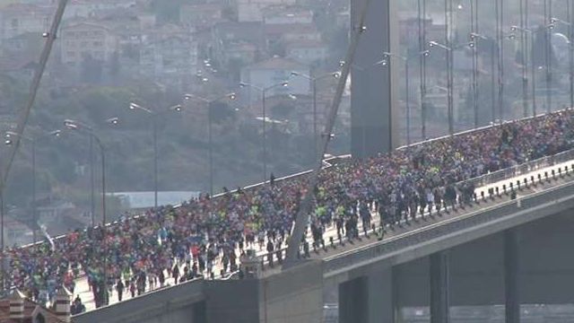 Maraton başladı, bazı yollar trafiğe kapalı