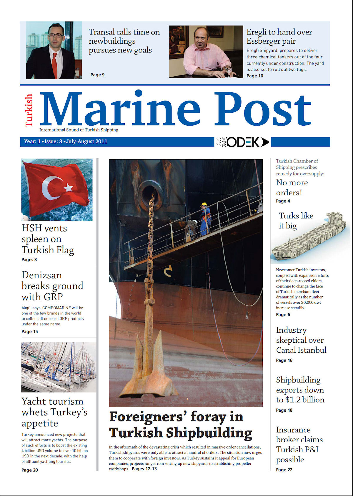 Marine Post'un üçüncü sayısı yayınlandı