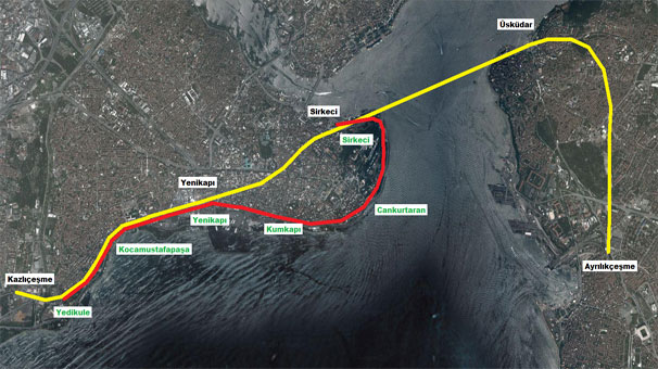 Marmaray&#039;a İlk Vagon Yarın İndirilecek