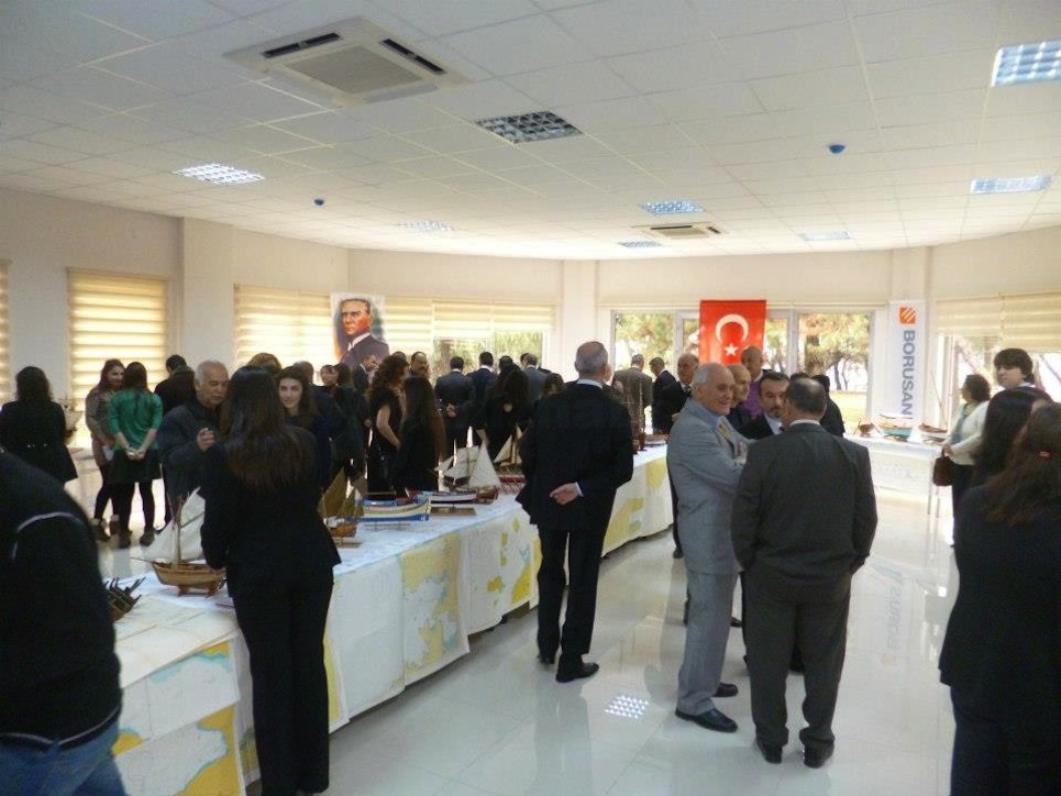 “Mavi Sularda Seyir II” Sergisi Açıldı