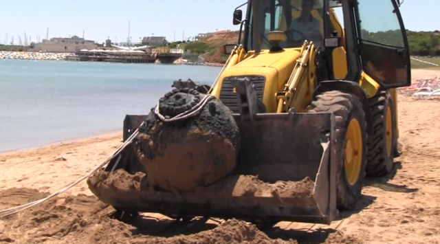 1. Dünya Savaşı&#039;ndan Kalma Mayın Bulundu
