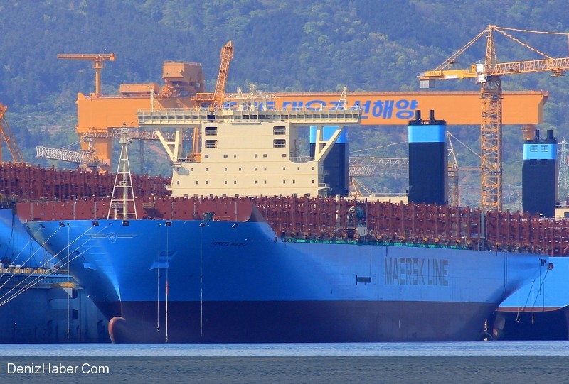 Maersk'ün 11. Gemisi Merete Maersk teslim edildi