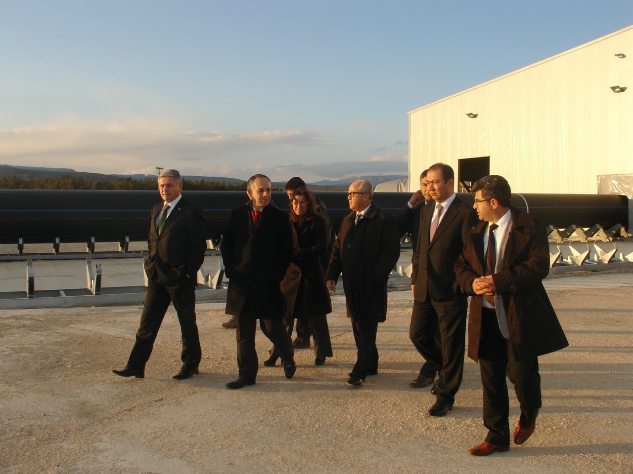 Suat Hayri Aka, Mersin&#039;de İncelemelerde Bulundu