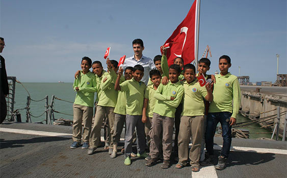 Barbaroslar Türk Okulu Öğrencileriyle Buluştu