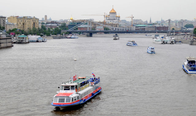 Moskova Nehri Yolcu Taşımacılığına Açıldı