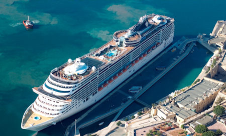 Kruvaziyer turizmi kriz dinlemiyor