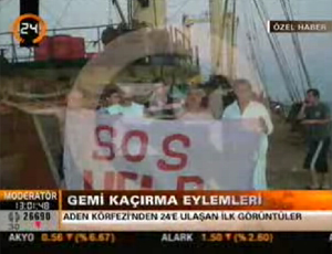 Türk Gemisinin Kaptanı İsyan Etti