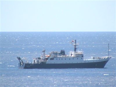 'Nautilus' araştırma gemisi Baf açıklarında