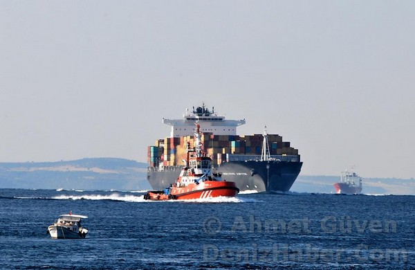 'Northern Jupiter' Çanakkale'den Geçti