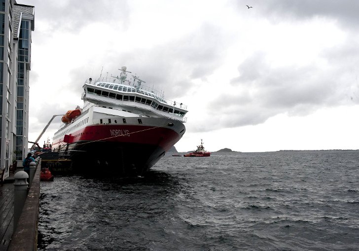Nordlys Rıhtımda Alabora Olmak Üzere