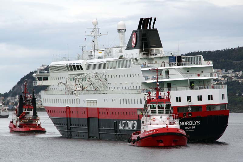 NORDLYS tamire böyle götürüldü