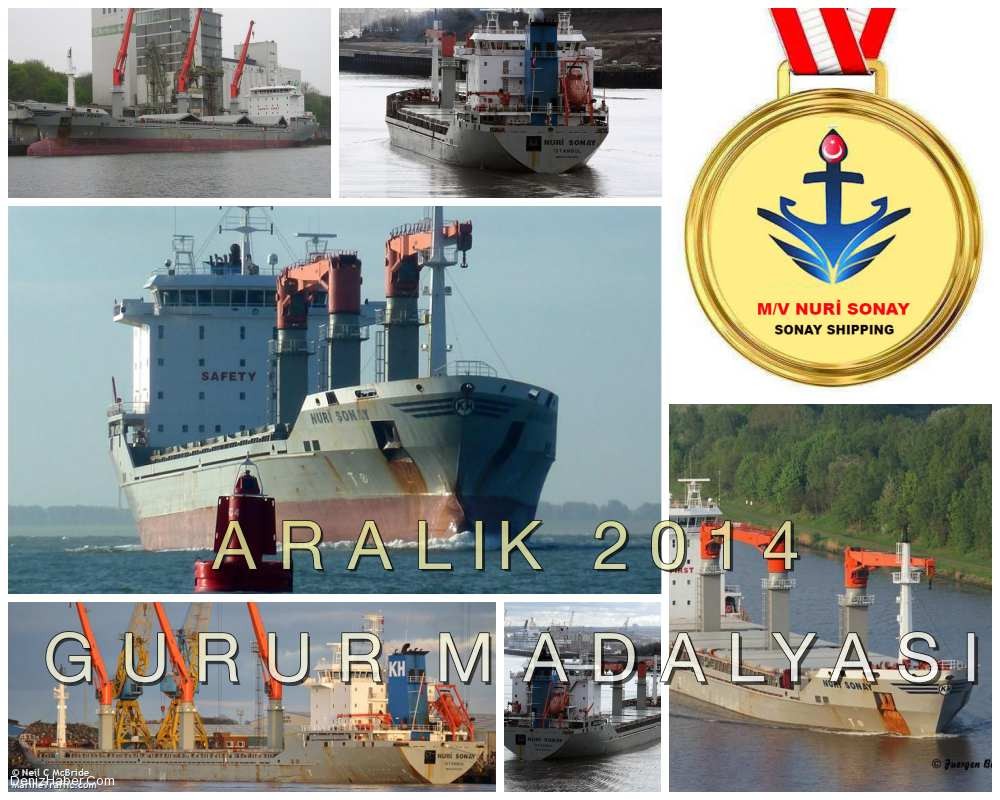 Aralık 2014 Gurur Madalyası Nuri Sonay&#039;a