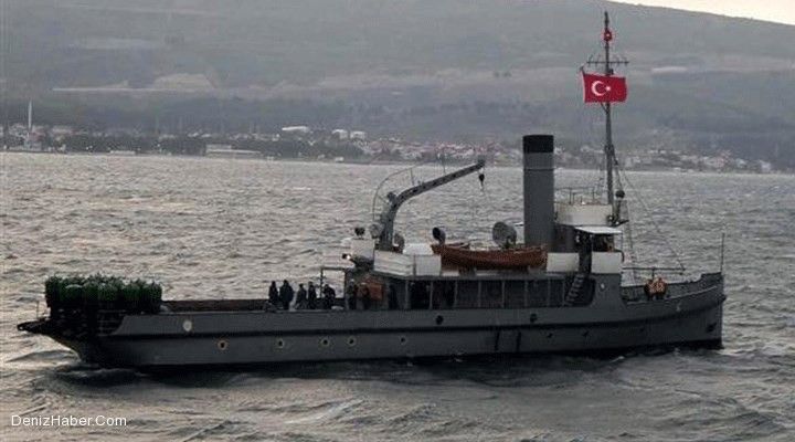 'Nusret' mayın gemisi 100 yıl sonra göreve çıktı
