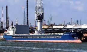 O gemi Suriye&#039;de