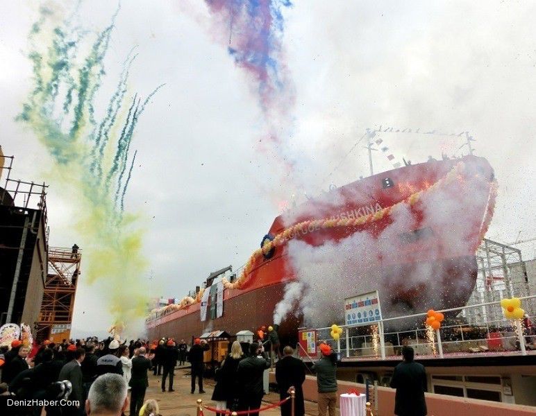 M/T Olga Golovushkina Denize İndirildi