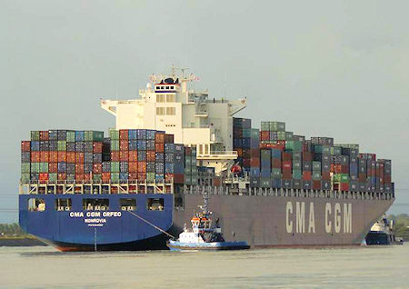CMA CGM Orfeo rekor yeniledi
