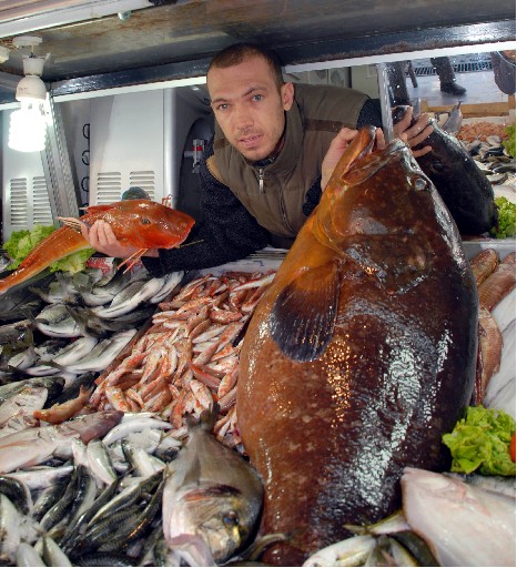 40 Kilogramlık Orfoz Balığı