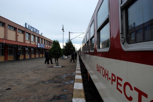 Oto Kuşet Tren Kapıkule'ye Geldi