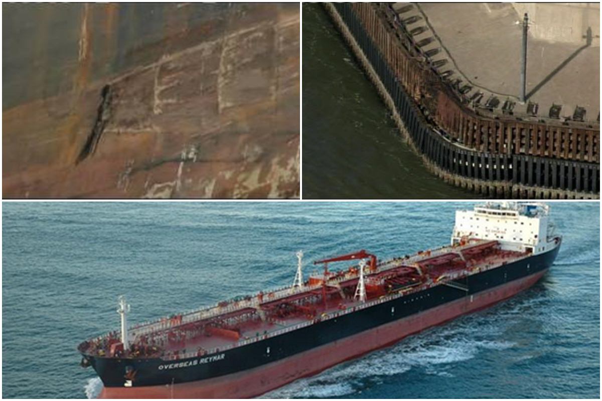 San Fransisko Köprüsü'ne Tanker Çarptı