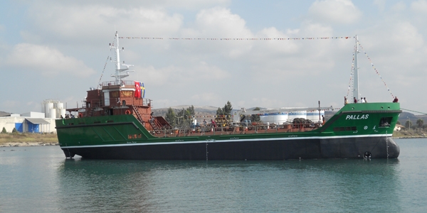 M/T PALLAS Denize İndirildi
