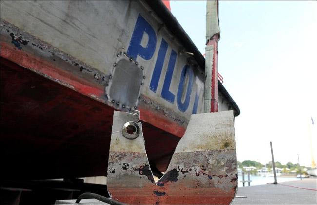 Pilot Motoru Tankere Çarptı