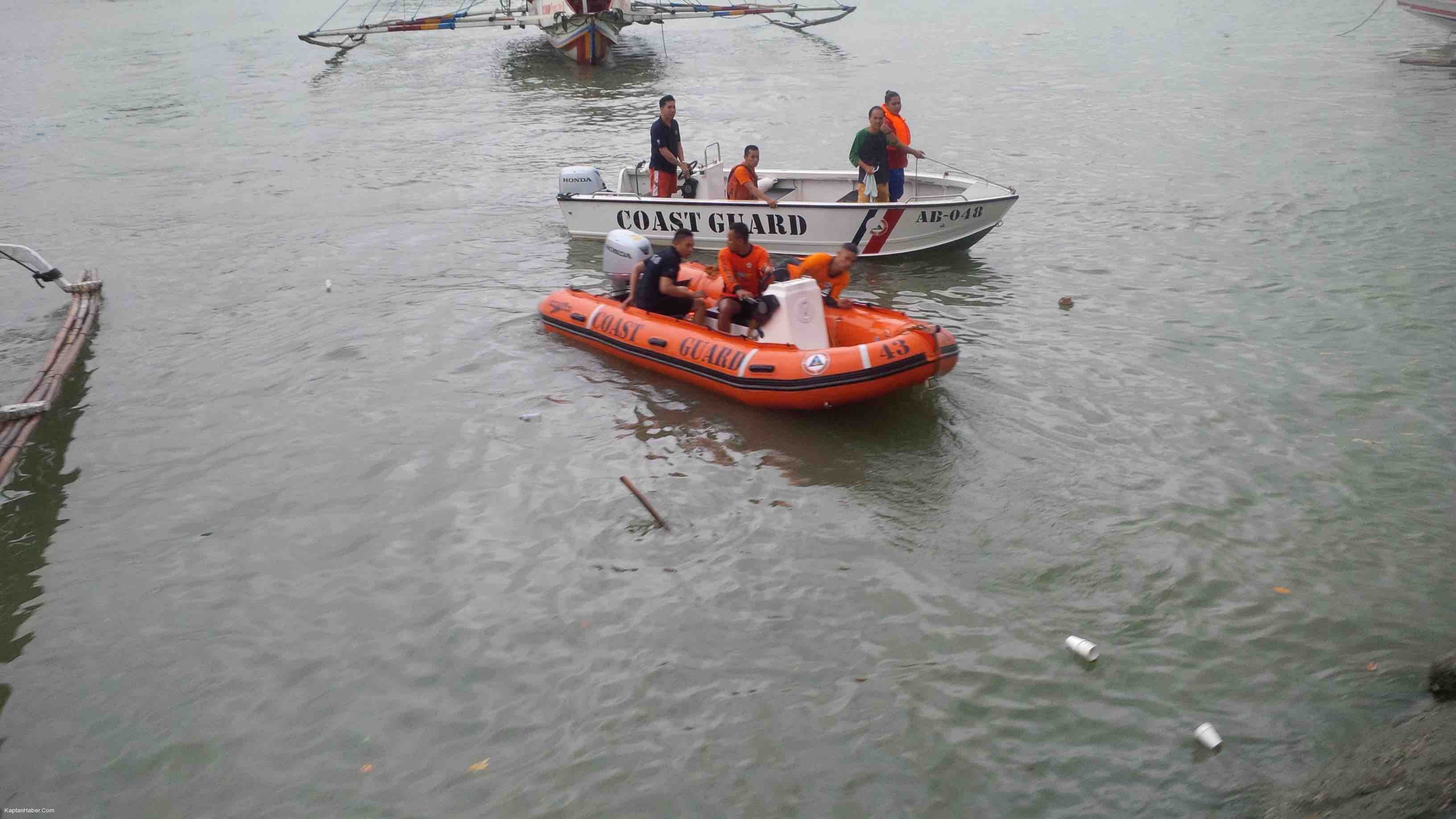 Filipinler'de tekne battı: 7 Ölü 2 Kayıp