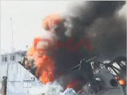 Ruslar Gürcü Gemisini Böyle Vurdu