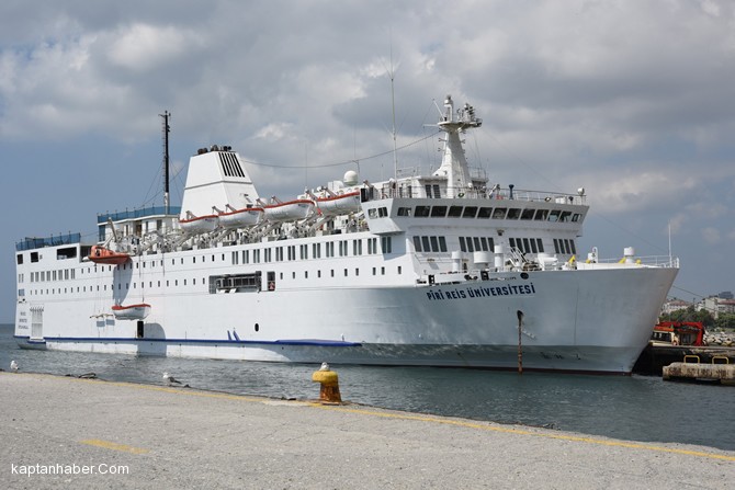 Piri Reis Üniversitesi Eğitim Gemisi Rize&#039;de