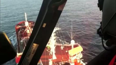 ABD Sahil Güvenliği, Gemiden Böyle Kurtardı