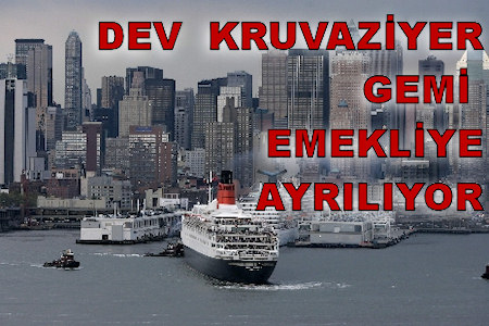 Queen Elizabeth 2  New York'a Veda Etti