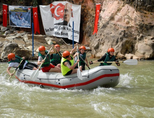 Rafting ve Kano Şampiyonası Sona Erdi