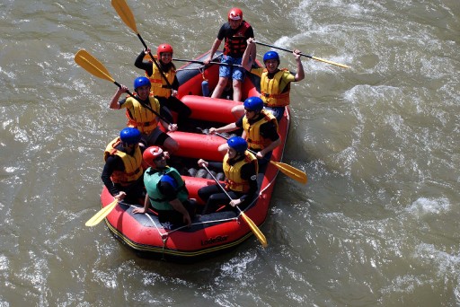 Turizm Haftası'nda Düzce'de Rafting