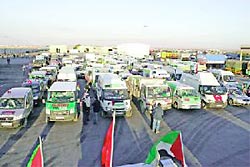 Mısır&#039;dan Filistin konvoyuna geçiş yasağı